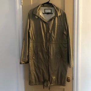 Marc Jacobs Celeste Rain Coat in Covert Green